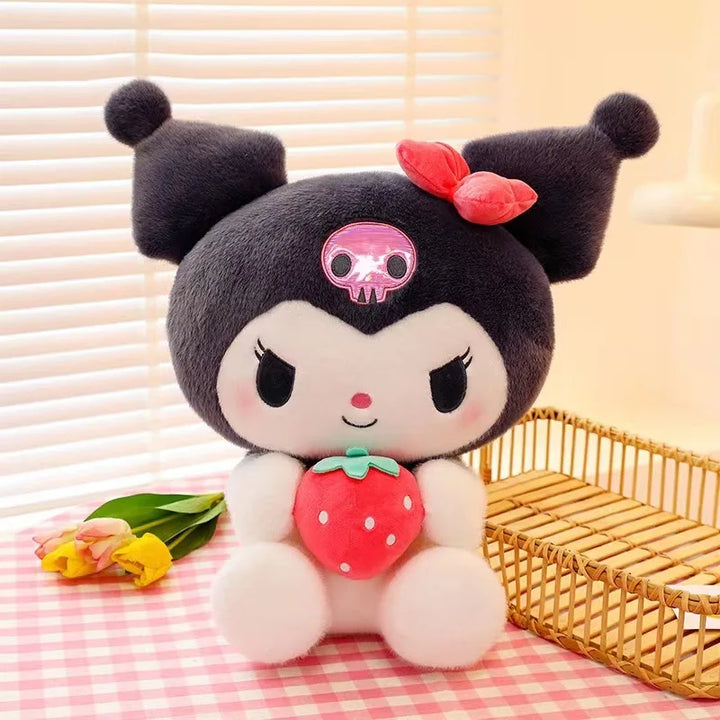 40CM Sanrio Plushies Dolls Cartoon Kuromi Stuffed Plush Doll My Melody Plush Toys Pillow Room Decoration Children Birthday Gifts