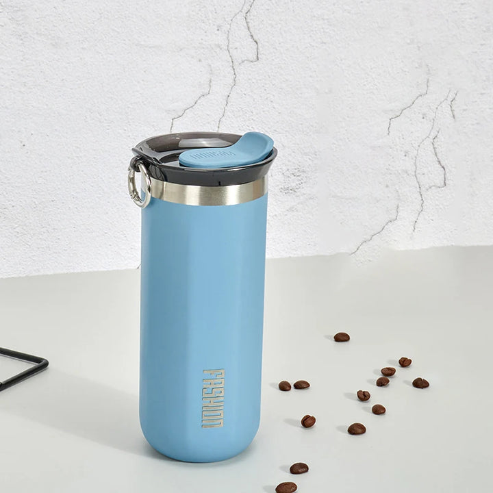 Thermal Mug Thermos Bottle for Coffee Tumbler Cup Water Bottle Stainless Steel Insulated Vacuum Flask Leakproof Travle Drinkware